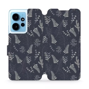 Flipové pouzdro Mobiwear - Xiaomi Redmi Note 12 4G - VP15S Kapradiny