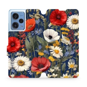 Flipové pouzdro Mobiwear - Xiaomi Redmi Note 12 Pro 5G - VP46S Temná louka