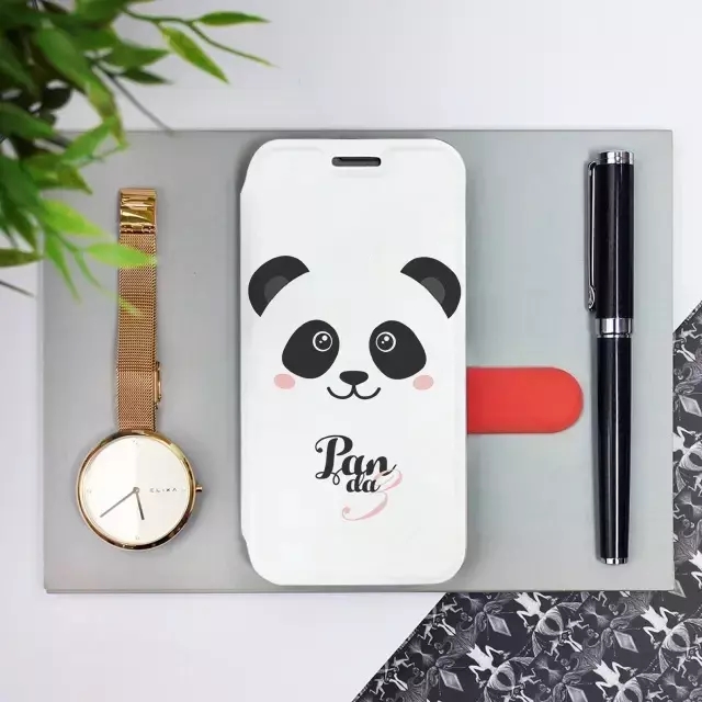 Flipové pouzdro Mobiwear - Xiaomi Redmi Note 12 Pro 5G - M030P Panda Amálka
