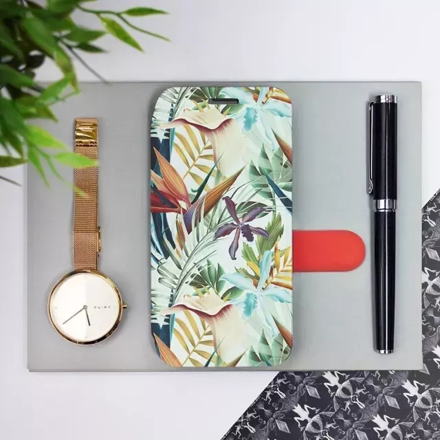 Knížkové flip pouzdro Mobiwear - Xiaomi Redmi Note 12 Pro 5G - M071P Flóra - VÝPRODEJ