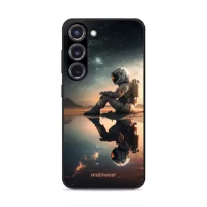 Lesklý kryt Mobiwear Glossy - Samsung Galaxy S23 Plus - G003G Astronaut na samotce