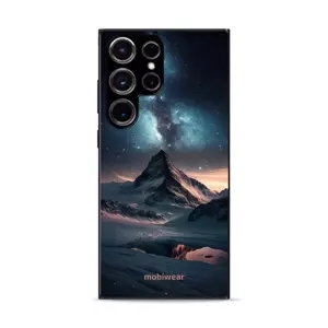 Lesklý kryt Mobiwear Glossy - Samsung Galaxy S23 Ultra - G006G Hora s hvězdnou oblohou