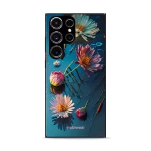 Lesklý kryt Mobiwear Glossy - Samsung Galaxy S23 Ultra - G013G Květy na hladině