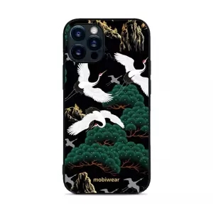Lesklý kryt Mobiwear Glossy - Apple iPhone 12 Pro - G042G - Jeřábi