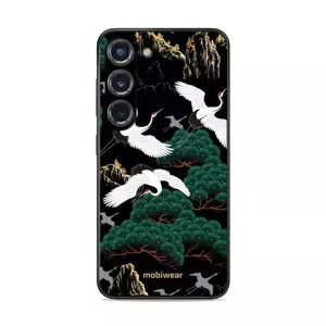 Lesklý kryt Mobiwear Glossy - Samsung Galaxy S23 - G042G - Jeřábi