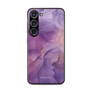 Lesklý kryt Mobiwear Glossy - Samsung Galaxy S23 - G050G - Fialový mramor