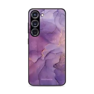 Lesklý kryt Mobiwear Glossy - Samsung Galaxy S23 Plus - G050G - Fialový mramor