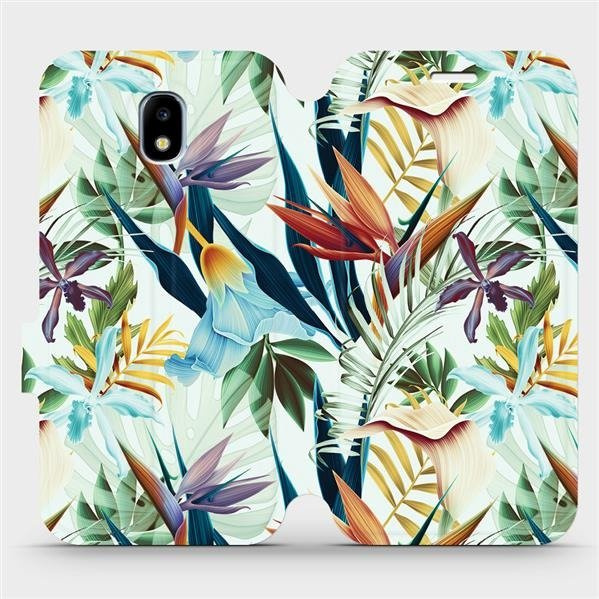 Flipové pouzdro Mobiwear - Samsung Galaxy J5 2017 - M071P Flóra