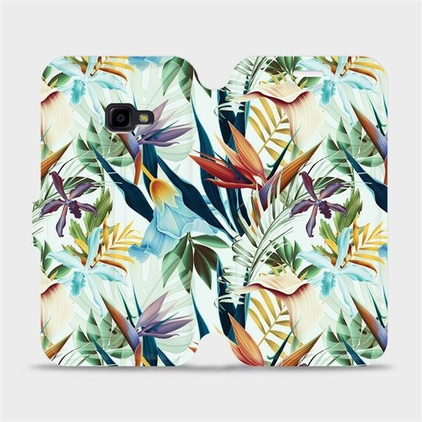 Flipové pouzdro Mobiwear - Samsung Xcover 4 - M071P Flóra