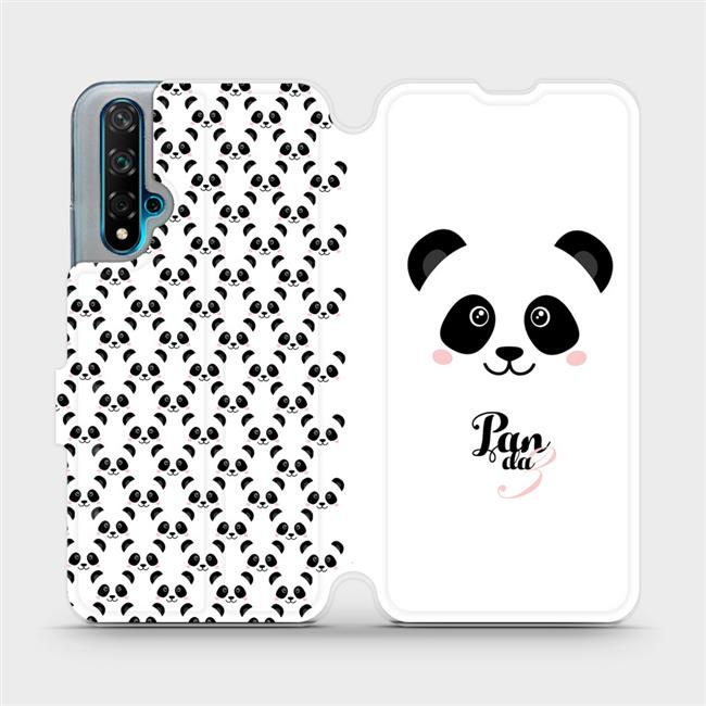 Flipové pouzdro Mobiwear - Huawei Nova 5T - M030P Panda Amálka