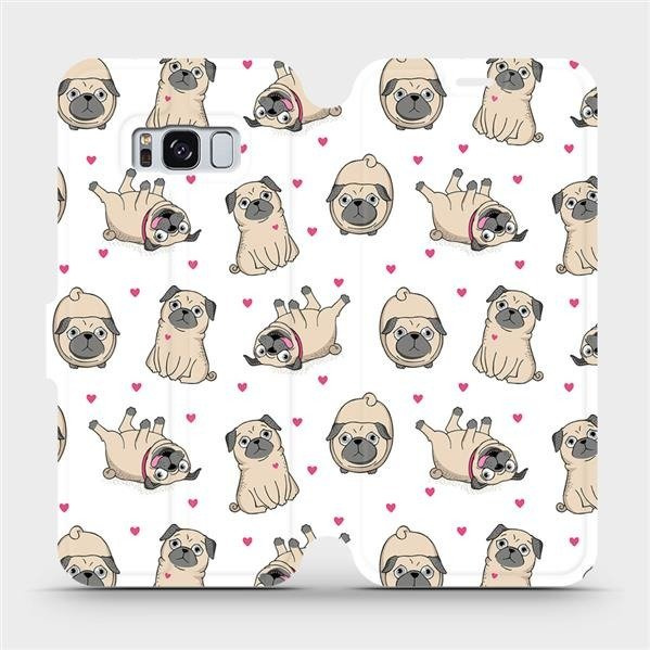 Flipové pouzdro Mobiwear - Samsung Galaxy S8 - M097P Mopsíci