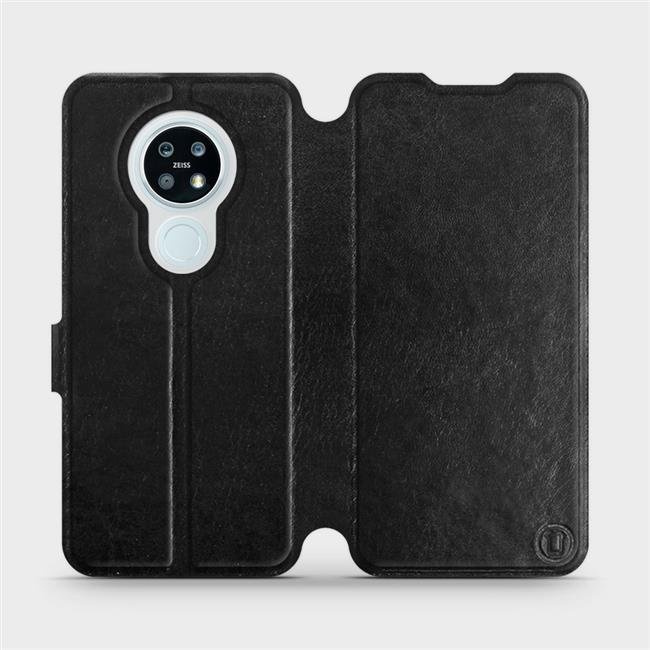Flipové pouzdro Mobiwear - Nokia 6.2 - Černé a šedé