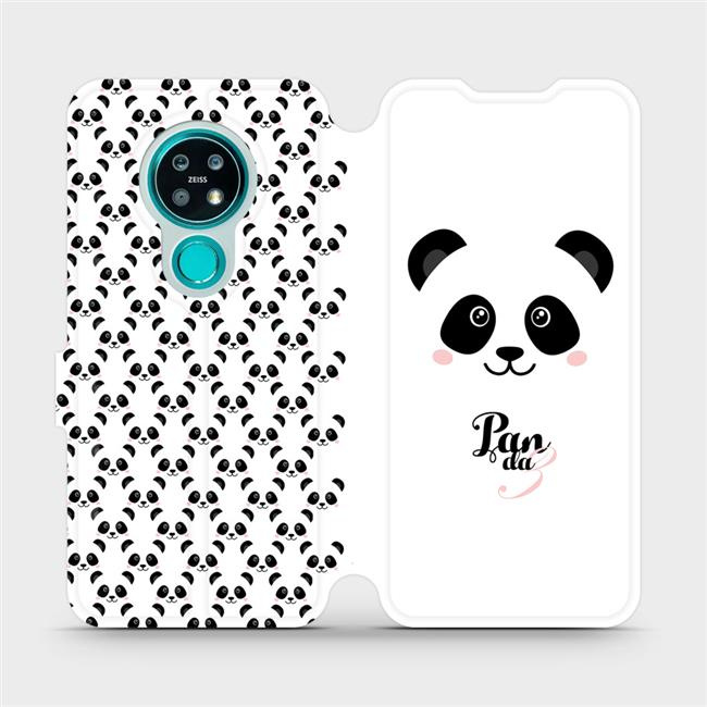 Flipové pouzdro Mobiwear - Nokia 7.2 - M030P Panda Amálka