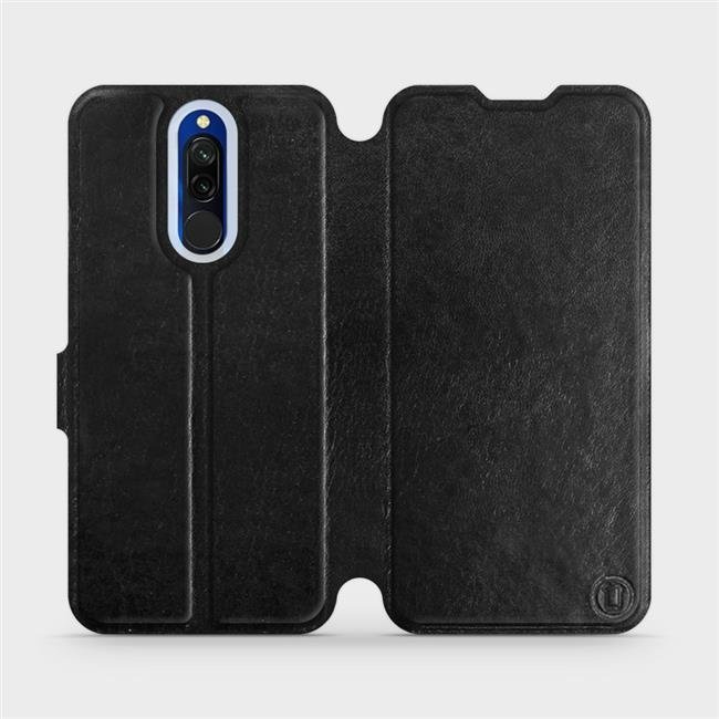 Flipové pouzdro Mobiwear - Xiaomi Redmi 8 - Černé a šedé