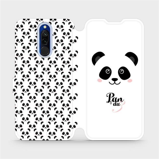 Flipové pouzdro Mobiwear - Xiaomi Redmi 8 - M030P Panda Amálka