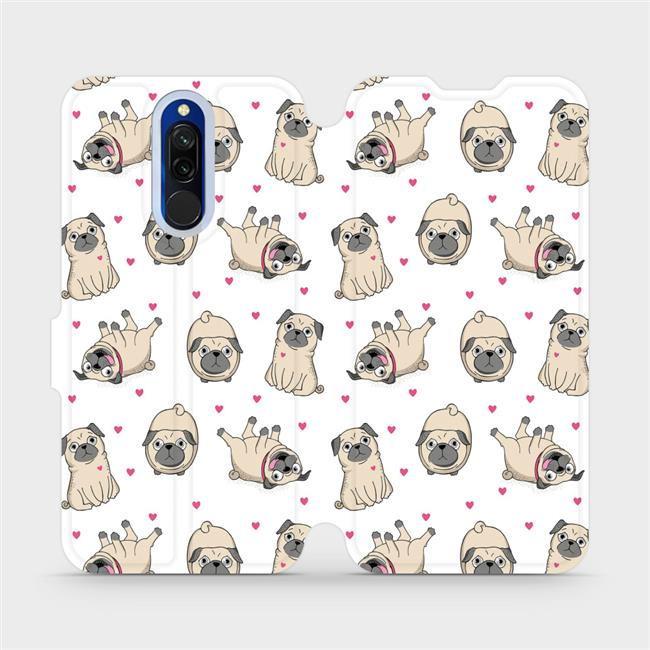 Flipové pouzdro Mobiwear - Xiaomi Redmi 8 - M097P Mopsíci