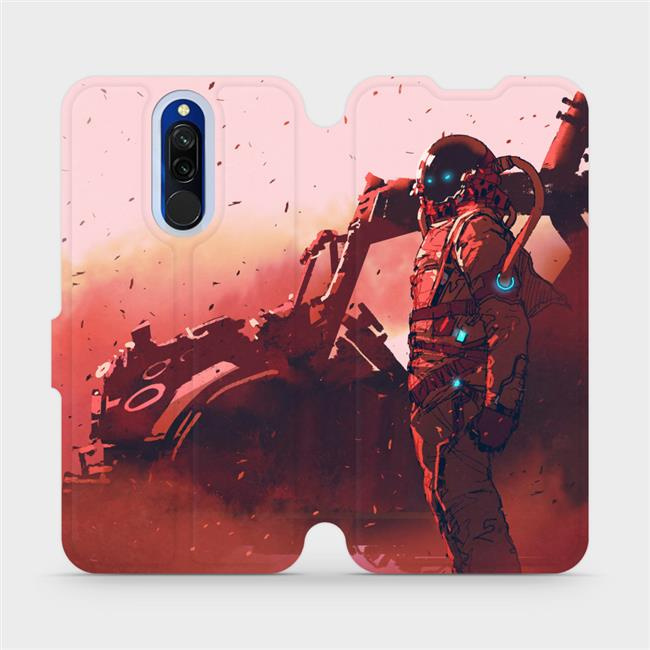 Flipové pouzdro Mobiwear - Xiaomi Redmi 8 - MA09S Průzkumník s červeným vozítkem