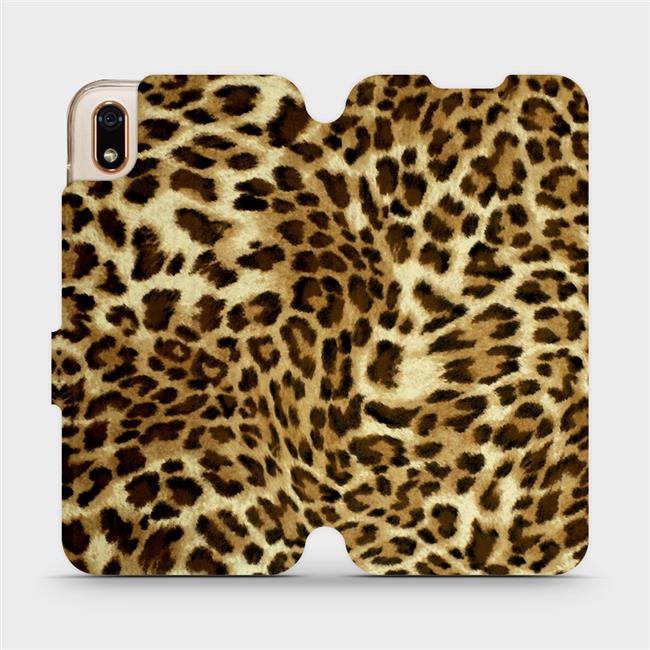 Flipové pouzdro Mobiwear - Huawei Y5 2019 - VA33P Leopardí vzor