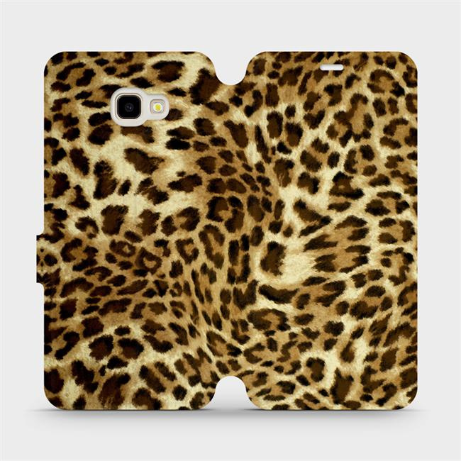 Flipové pouzdro Mobiwear - Samsung Galaxy J4 Plus 2018 - VA33P Leopardí vzor