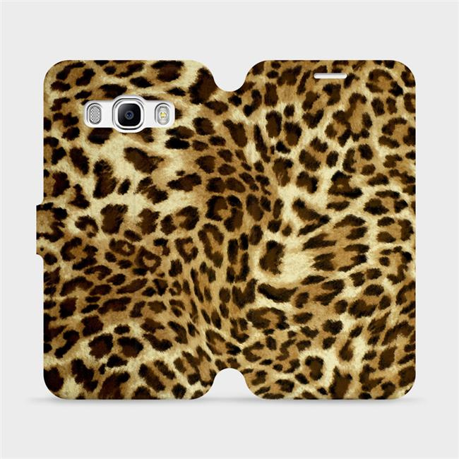 Flipové pouzdro Mobiwear - Samsung Galaxy J5 2016 - VA33P Leopardí vzor