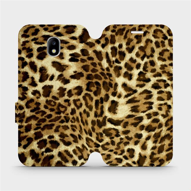 Flipové pouzdro Mobiwear - Samsung Galaxy J5 2017 - VA33P Leopardí vzor