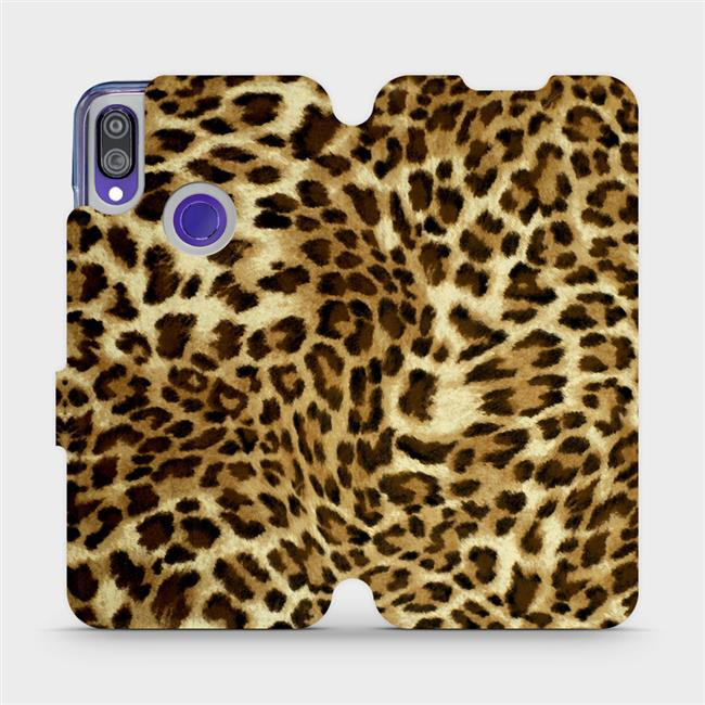Flipové pouzdro Mobiwear - Xiaomi Redmi Note 7 - VA33P Leopardí vzor