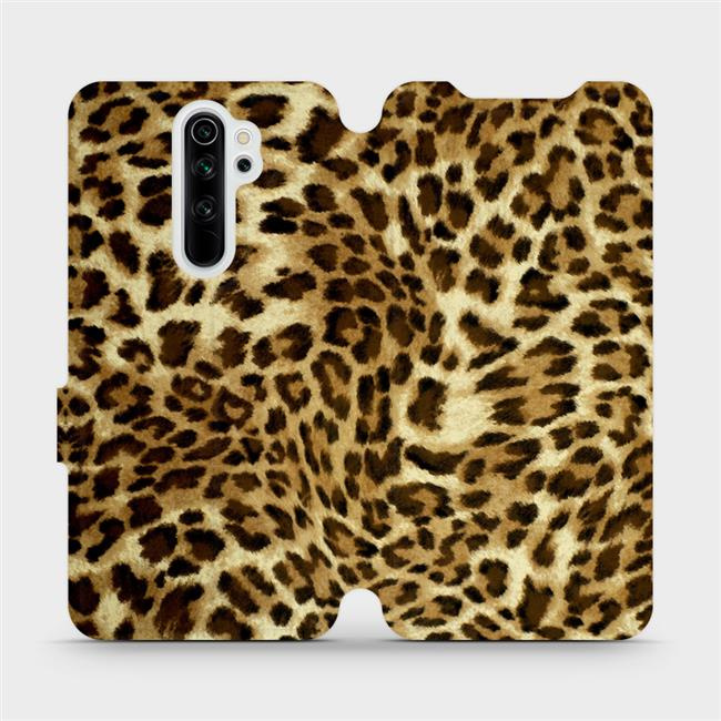 Flipové pouzdro Mobiwear - Xiaomi Redmi Note 8 Pro - VA33P Leopardí vzor