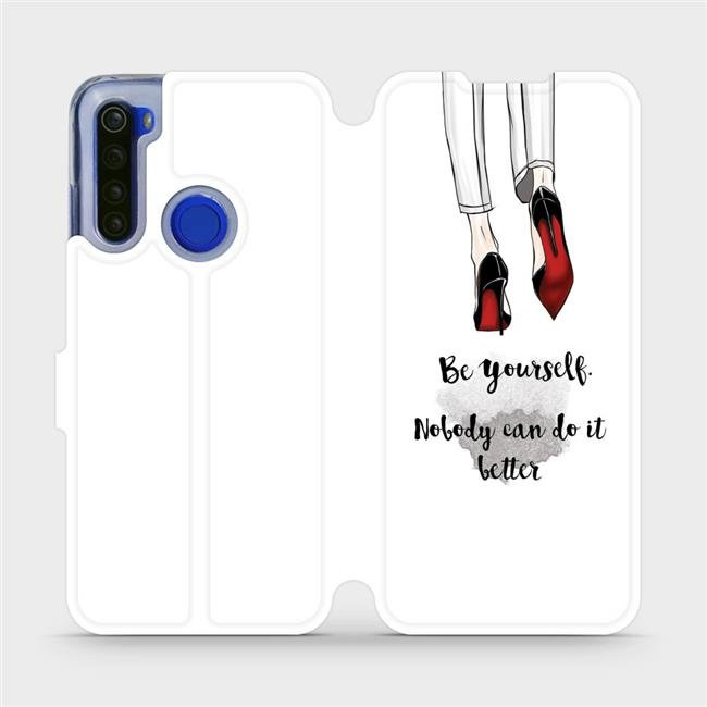 Flipové pouzdro Mobiwear - Xiaomi Redmi Note 8T - M046P Be yourself