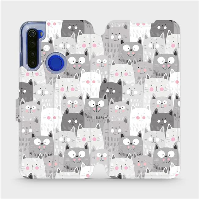 Flipové pouzdro Mobiwear - Xiaomi Redmi Note 8T - M099P Kočičky