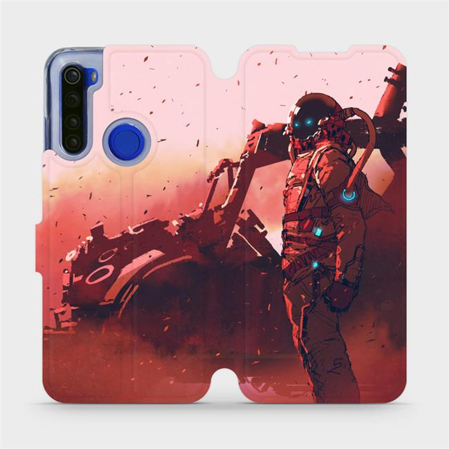 Flipové pouzdro Mobiwear - Xiaomi Redmi Note 8T - MA09S Průzkumník s červeným vozítkem
