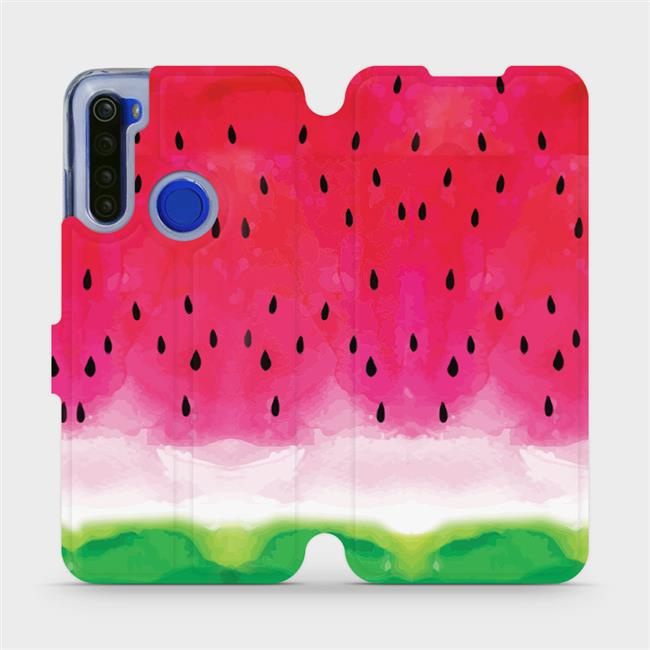 Flipové pouzdro Mobiwear - Xiaomi Redmi Note 8T - V086S Melounek