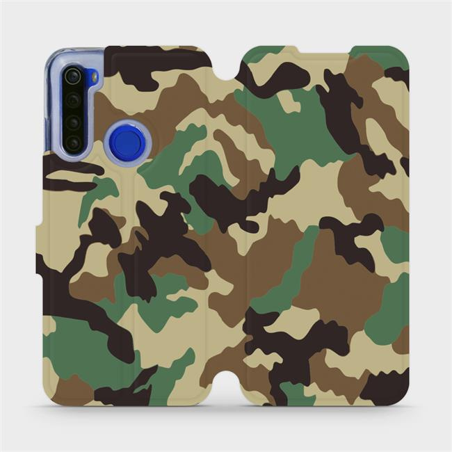 Flipové pouzdro Mobiwear - Xiaomi Redmi Note 8T - V111P Maskáče