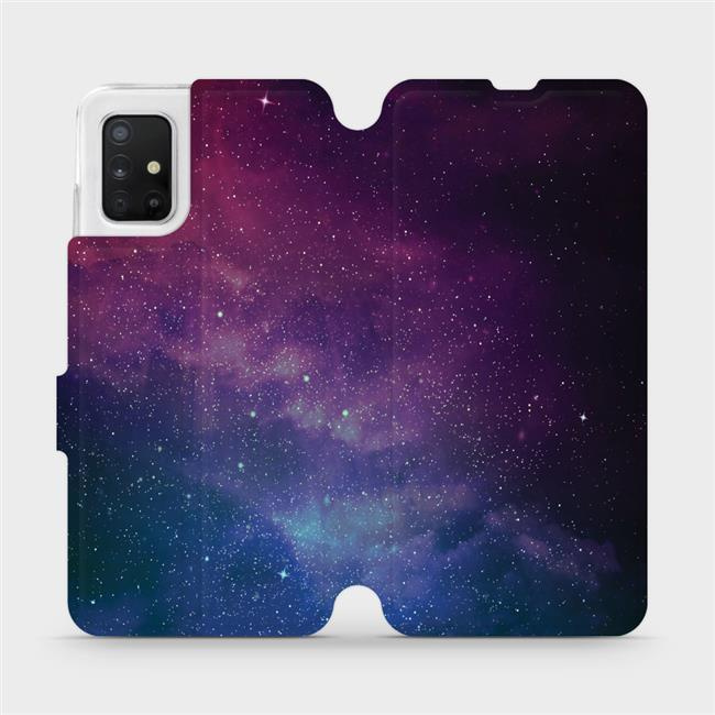 Flipové pouzdro Mobiwear - Samsung Galaxy A51 - V147P Mlhovina