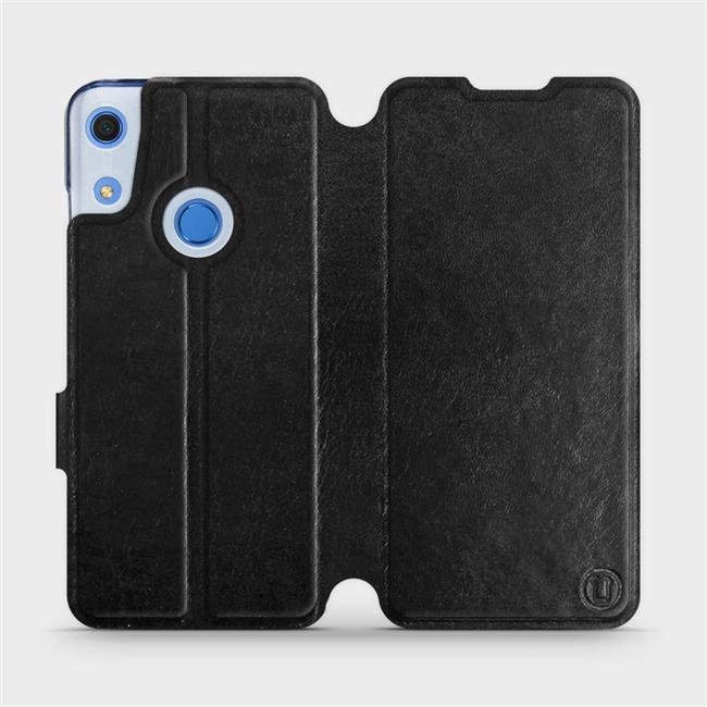 Flipové pouzdro Mobiwear - Huawei Y6S / Honor 8A - Černé a šedé