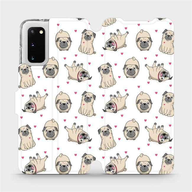 Flipové pouzdro Mobiwear - Samsung Galaxy S20 - M097P Mopsíci