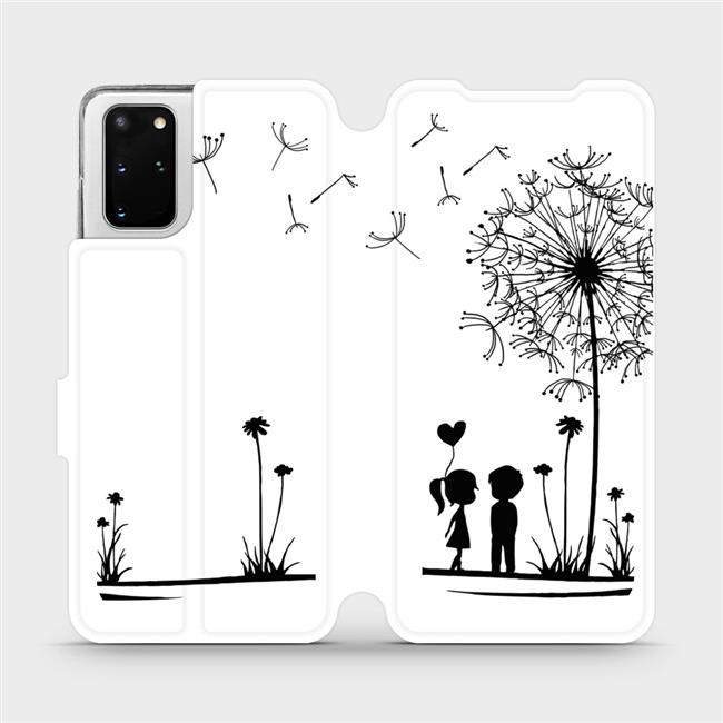Flipové pouzdro Mobiwear - Samsung Galaxy S20 Plus - MH16P Dvojice s pampeliškou