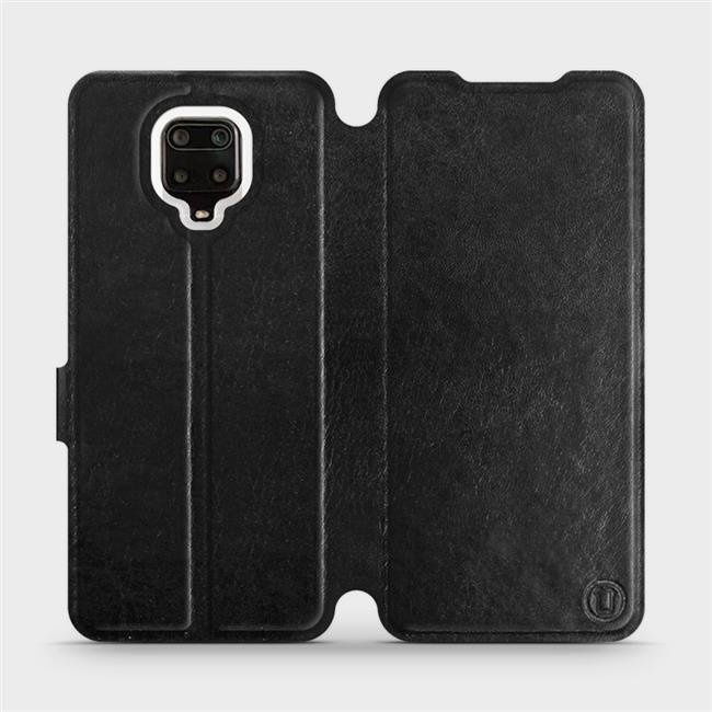 Flipové pouzdro Mobiwear - Xiaomi Redmi Note 9 Pro - Černé a šedé
