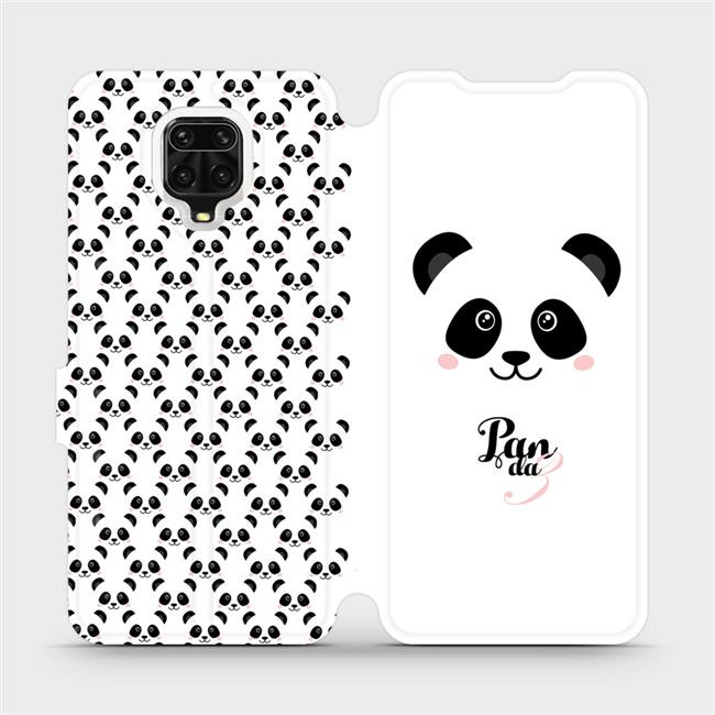 Flipové pouzdro Mobiwear - Xiaomi Redmi Note 9 Pro - M030P Panda Amálka