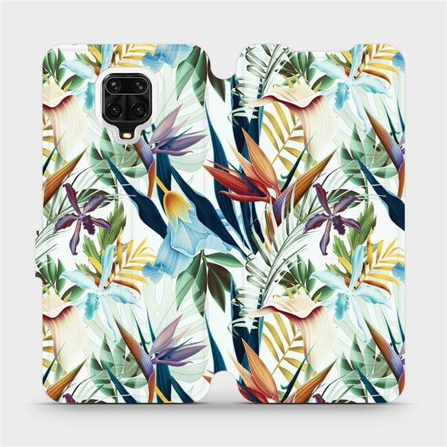 Flipové pouzdro Mobiwear - Xiaomi Redmi Note 9 Pro - M071P Flóra