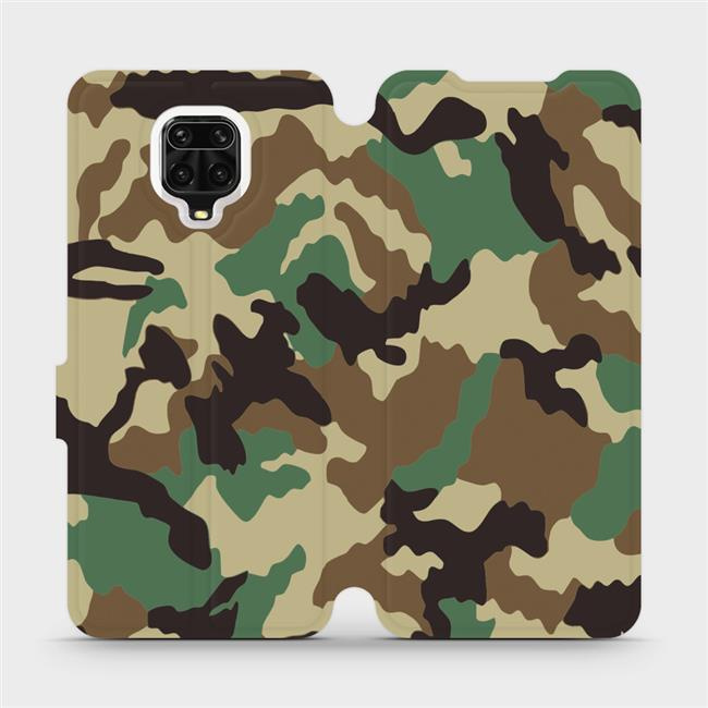 Flipové pouzdro Mobiwear - Xiaomi Redmi Note 9 Pro - V111P Maskáče