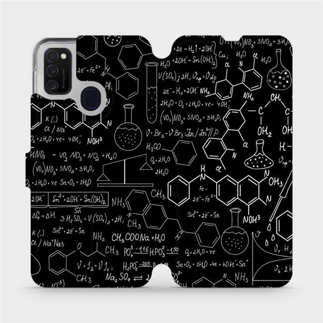 Flipové pouzdro Mobiwear - Samsung Galaxy M21 - V060P Vzorečky
