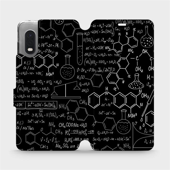 Flipové pouzdro Mobiwear - Samsung Xcover PRO - V060P Vzorečky