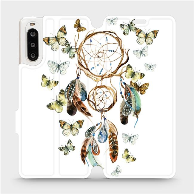 Flipové pouzdro Mobiwear - Sony Xperia 10 II - M001P Lapač a motýlci