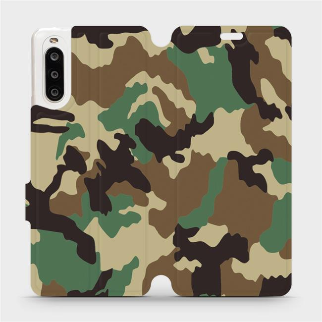 Flipové pouzdro Mobiwear - Sony Xperia 10 II - V111P Maskáče