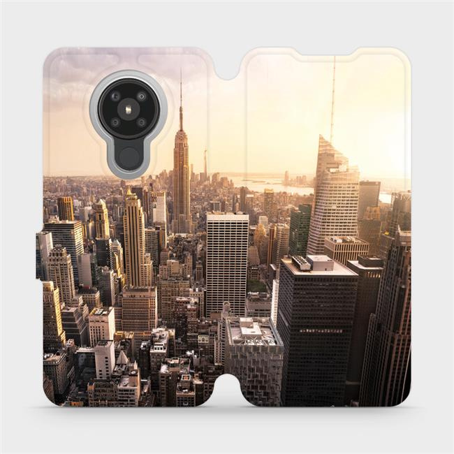 Flipové pouzdro Mobiwear - Nokia 5.3 - M138P New York