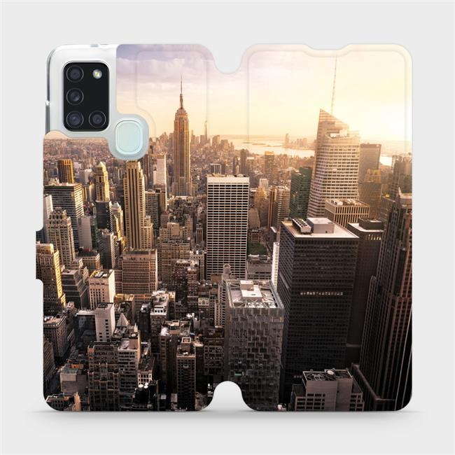 Flipové pouzdro Mobiwear - Samsung Galaxy A21S - M138P New York
