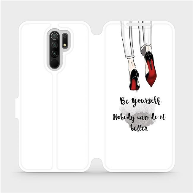 Flipové pouzdro Mobiwear - Xiaomi Redmi 9 - M046P Be yourself
