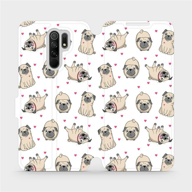 Flipové pouzdro Mobiwear - Xiaomi Redmi 9 - M097P Mopsíci