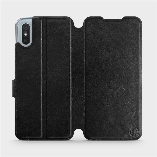 Flipové pouzdro Mobiwear - Xiaomi Redmi 9A / 9AT - Černé a šedé