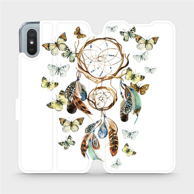 Flipové pouzdro Mobiwear - Xiaomi Redmi 9A / 9AT - M001P Lapač a motýlci